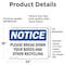 Signmission Please Break Down Your Boxes And Other Recycling, 24 in W x Rectangle, Vinyl Decal OS-2PACK-NS-D-1824-L-17339 - alternate 5